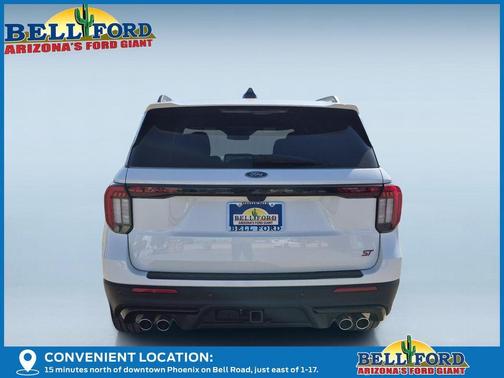 White 2026 Ford Explorer ST