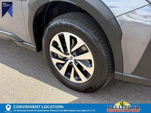 Gray Metallic 2025 Subaru Outback Premium