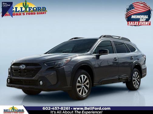 Gray Metallic 2025 Subaru Outback Premium
