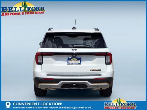 White 2026 Ford Explorer Tremor