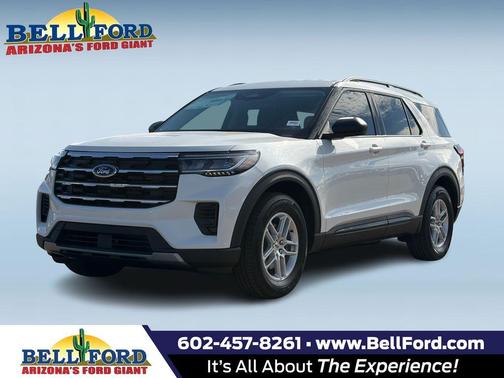 White 2026 Ford Explorer Active SUV