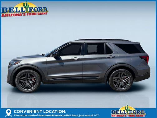 Gray 2026 Ford Explorer ST