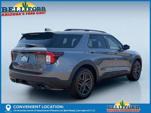 Gray 2026 Ford Explorer ST
