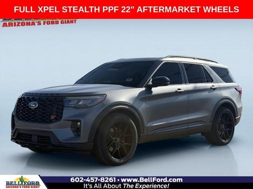 Gray 2026 Ford Explorer ST