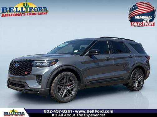 Gray 2026 Ford Explorer ST