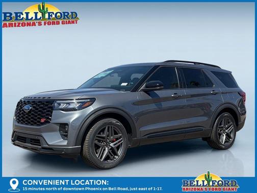 Gray 2026 Ford Explorer ST