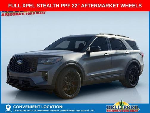 Gray 2026 Ford Explorer ST