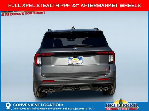 Gray 2026 Ford Explorer ST