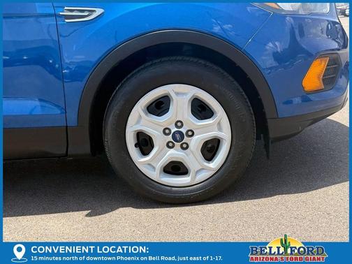 Lightning Blue Metallic 2019 Ford Escape S