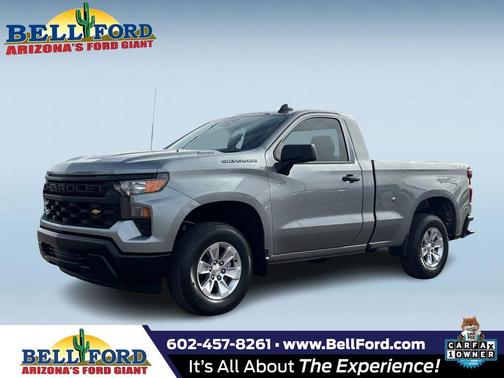 Sterling Gray Metallic 2025 Chevrolet Silverado 1500 WT Truck