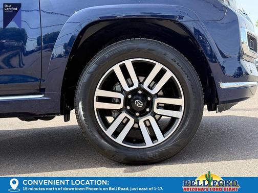 Nautical Blue Metallic 2022 Toyota 4Runner Limited