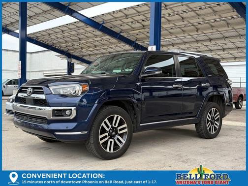 Nautical Blue Metallic 2022 Toyota 4Runner Limited