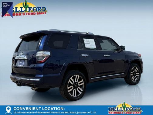 Nautical Blue Metallic 2022 Toyota 4Runner Limited