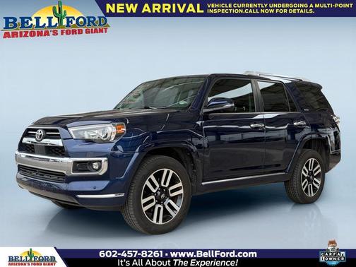 Nautical Blue Metallic 2022 Toyota 4Runner Limited
