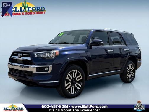 Nautical Blue Metallic 2022 Toyota 4Runner Limited