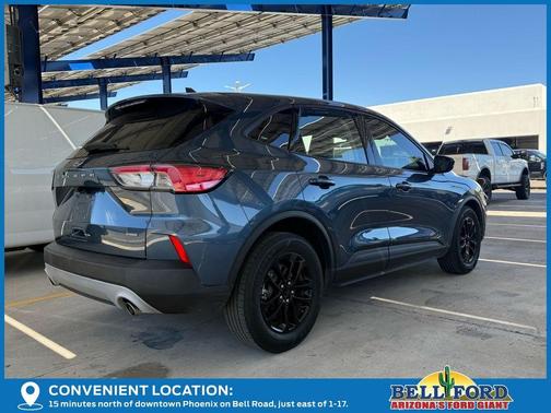 Blue Metallic 2020 Ford Escape SE Sport Hybrid