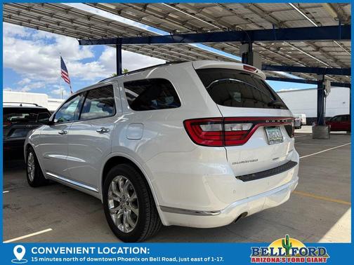 Ivory 2016 Dodge Durango Citadel