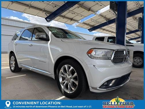 Ivory 2016 Dodge Durango Citadel