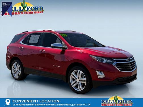 Red Tinted Clearcoat 2020 Chevrolet Equinox Premier w/2LZ