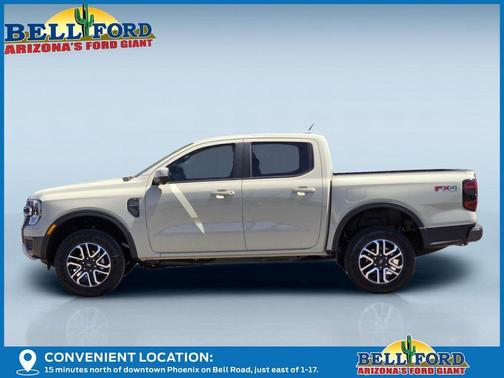 Desert Sand 2026 Ford Ranger Lariat