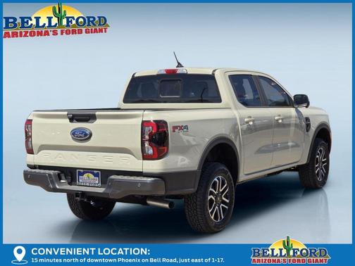 Desert Sand 2026 Ford Ranger Lariat