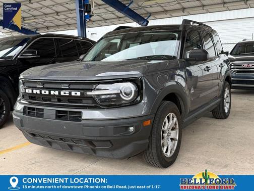 Gray Metallic 2021 Ford Bronco Sport Outer Banks