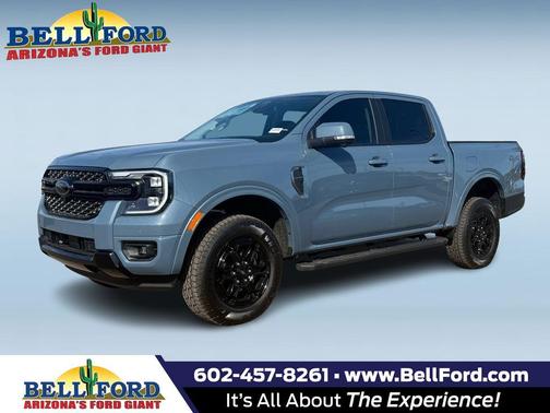 Azure Blue 2025 Ford Ranger Lariat Truck