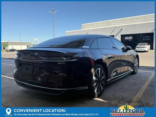 Zenith Red 2023 Lucid Air Pure
