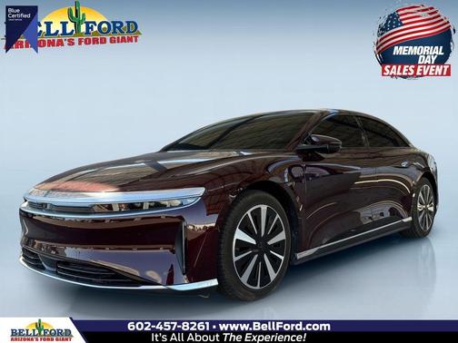 Zenith Red 2023 Lucid Air Pure
