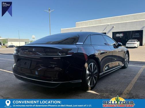 Zenith Red 2023 Lucid Air Pure