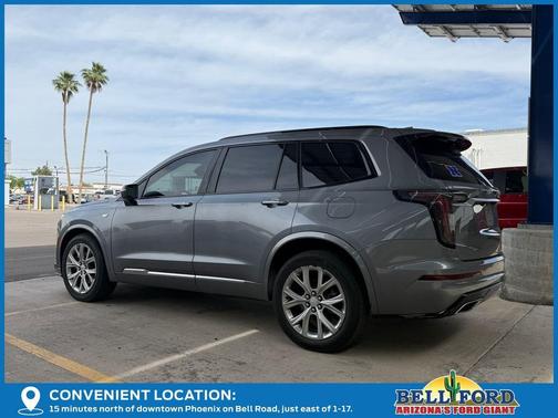 Satin Steel Metallic 2020 Cadillac XT6 Sport AWD