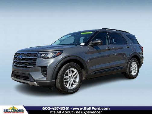 Gray 2026 Ford Explorer Active