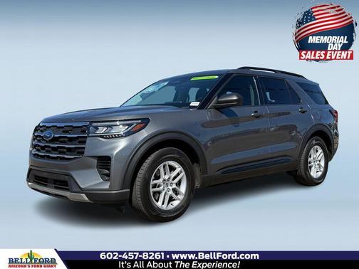 Gray 2026 Ford Explorer Active SUV