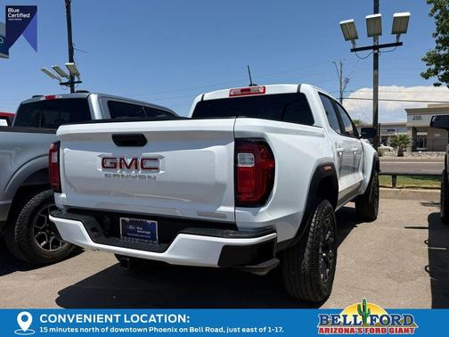 Summit White 2024 GMC Canyon Elevation