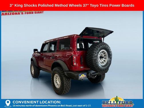 Ruby Red Tinted Metallic 2026 Ford Bronco Badlands