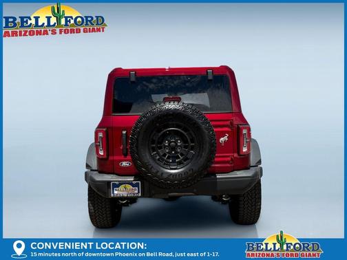 Ruby Red Tinted Metallic 2026 Ford Bronco Badlands