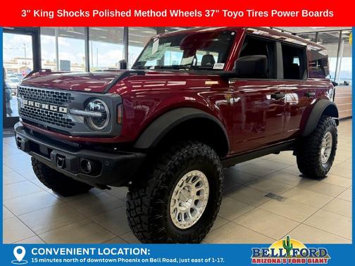 Ruby Red Tinted Metallic 2026 Ford Bronco Badlands