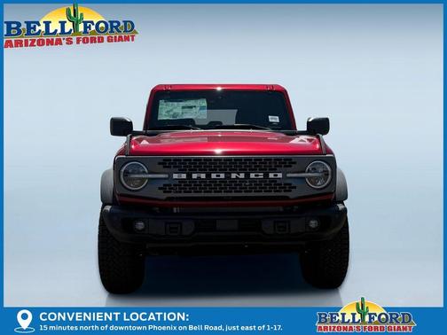 Ruby Red Tinted Metallic 2026 Ford Bronco Badlands