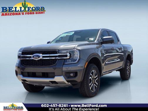 Gray 2026 Ford Ranger Lariat