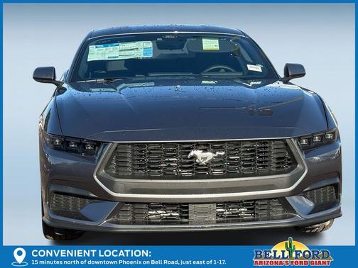 Gray 2026 Ford Mustang EcoBoost