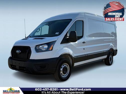 Oxford White 2025 Ford Transit-250 148 WB Medium Roof Cargo Cargo Van