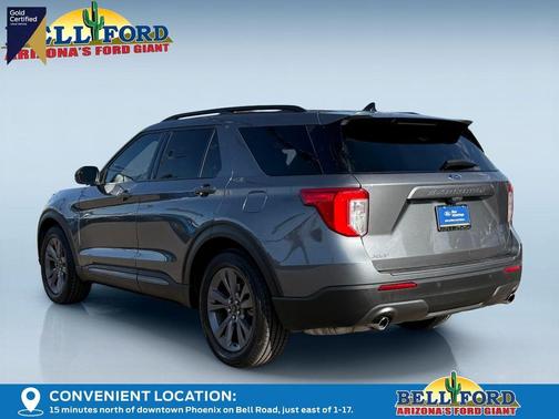 Gray Metallic 2024 Ford Explorer XLT