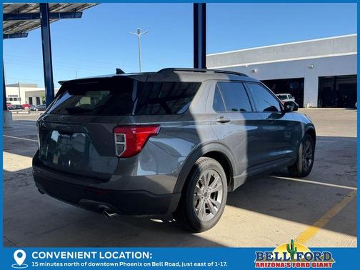 Carbonized Gray Metallic 2024 Ford Explorer XLT