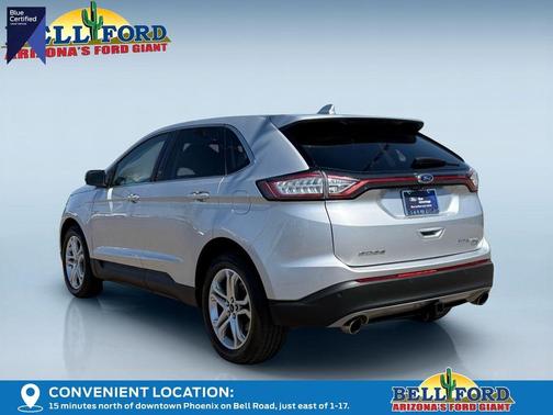 Ingot Silver 2018 Ford Edge Titanium