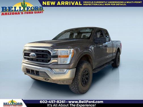 Stone Gray Metallic 2022 Ford F-150 XLT Truck