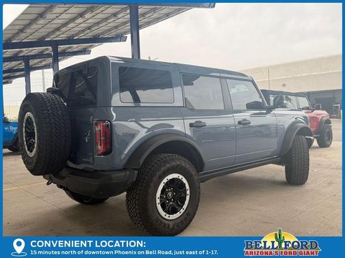 Azure Gray Metallic 2025 Ford Bronco Badlands