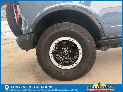 Azure Gray Metallic 2025 Ford Bronco Badlands