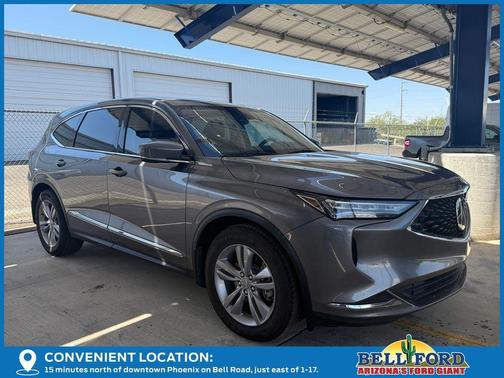 Liquid Carbon Metallic 2022 Acura MDX Base