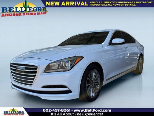 Casablanca White 2017 Genesis G80 3.8