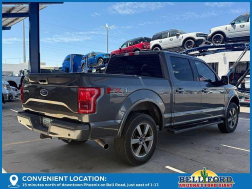 Magnetic Metallic 2015 Ford F-150 Lariat